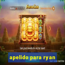 apelido para ryan